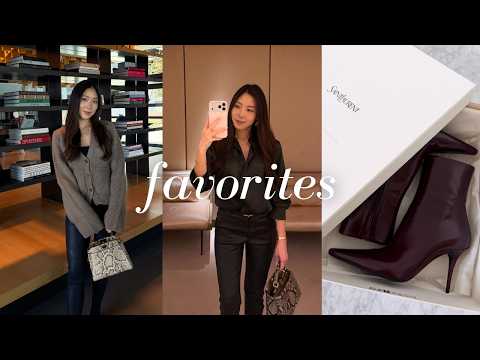 10 things I've been loving • Saint Laurent heels • Zara finds • Korean skincare • Best designer bags